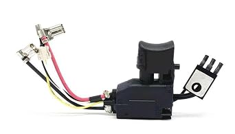 Number 650731-7, 6506379, 650747-2, 650747A2 Power Trigger Switch Replaces for DDF456Z BHP446Z BDF456RFE BDF446Z DDF456 DDF446 BHP456 BDF456 BDF446 DHP456 DF456D Hammer Drill New Parts