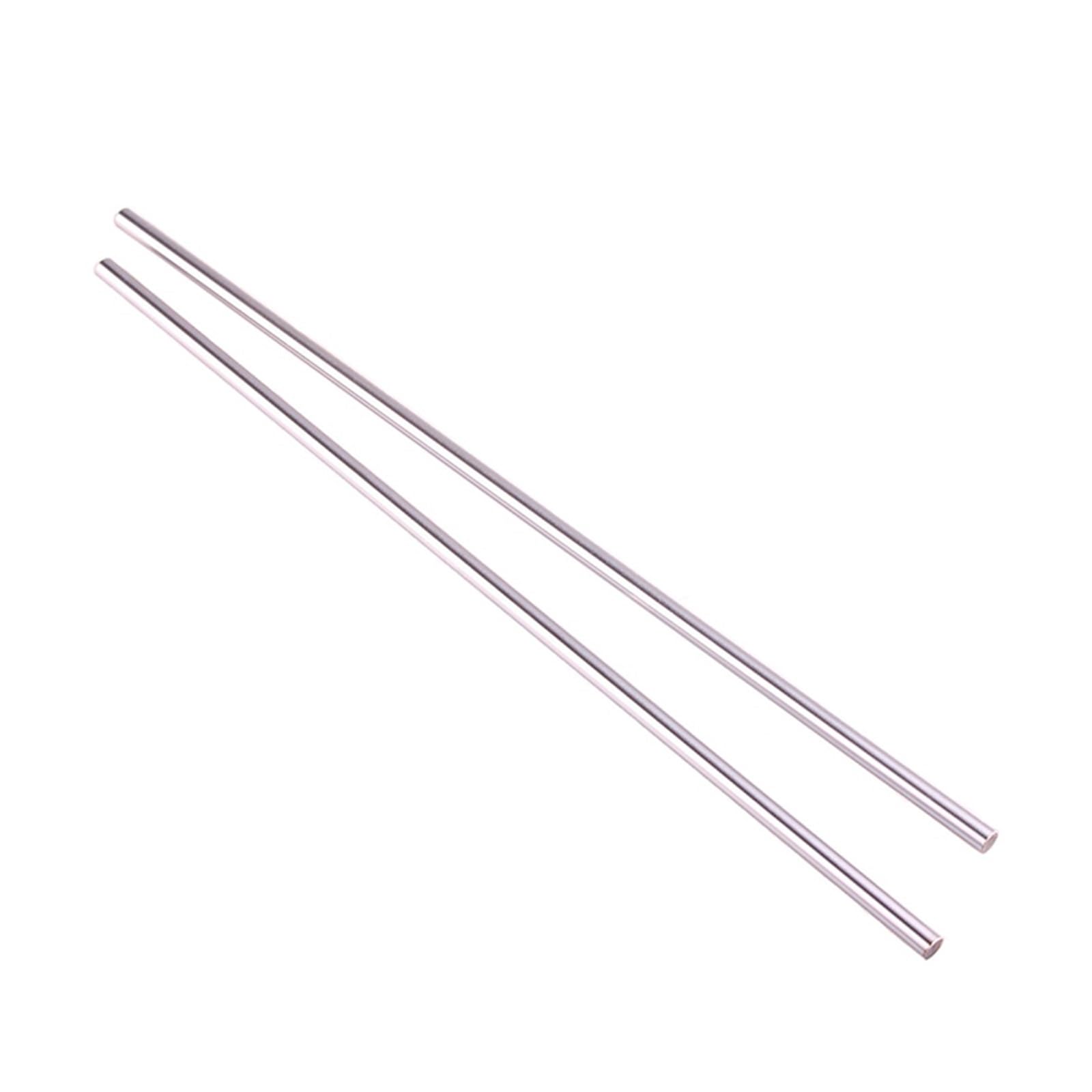 Set 4 Guide Lineari In Acciaio - Alberi Ottici 6mm, 8mm, 10mm Per Stampanti 3D E CNC
