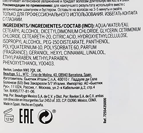 Revlon Professional Pro You - The Moisturizer - Masque hydratant - Apporte brillance et douceur - Soin pour cheveux secs et déshydratés - 500ml