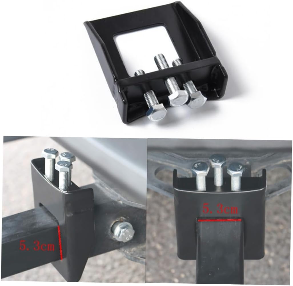 PRETYZOOM Trailer Accessories Hitch Cover Tube Plug Anti Wobble Locking Device for 2-inch Receivers
