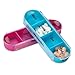Weekly Travel Pill Organizer - Prescription and Medication Wallet Pill Box Reminder, Pill Container Dispenser Case, Vitamin Caddy Organizer, for 4 Times A Day, 7 Days a Week