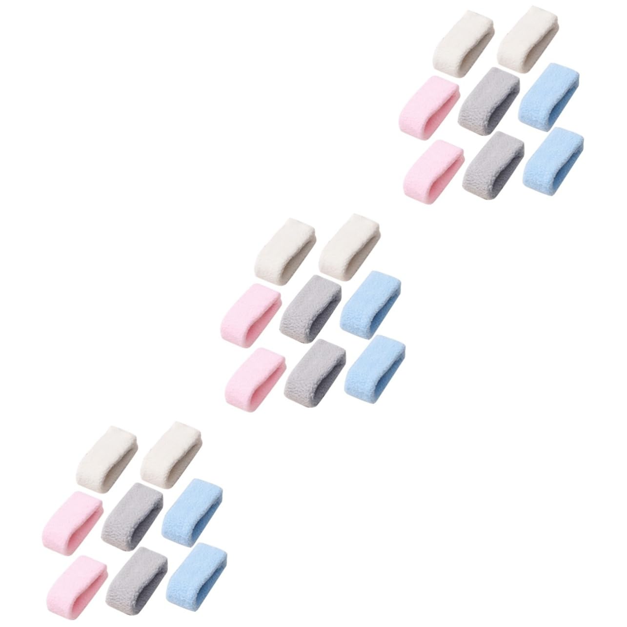 Bouton de fixation couette : lot de 3 ensembles de clips et attaches de housse sans épingle