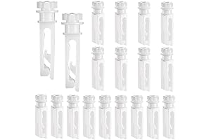 Leinuosen Vertical Blinds Repair Clips (12 Pack)