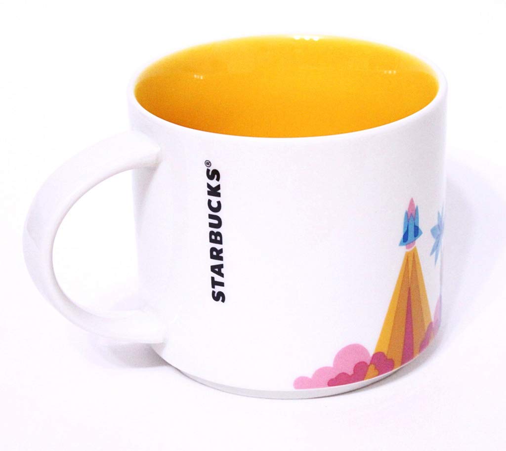Amazon.com | Florida Starbucks You Are Here Collection 14 Ounce Ceramic Mug:  Coffee Cups: Coffee Cups & Mugs