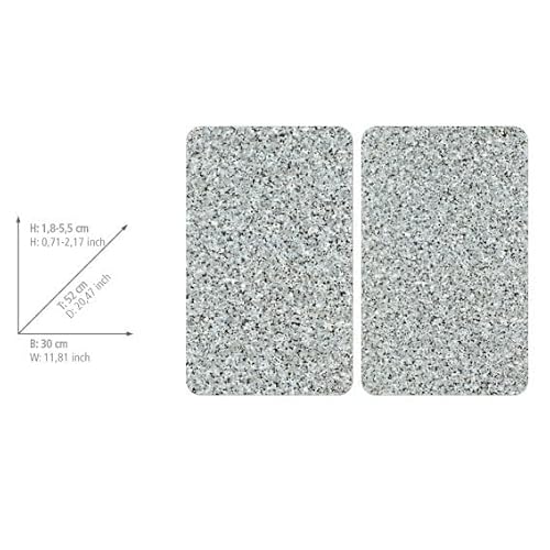 Herdabdeckplatten WENKO Universal Granit 2er Set