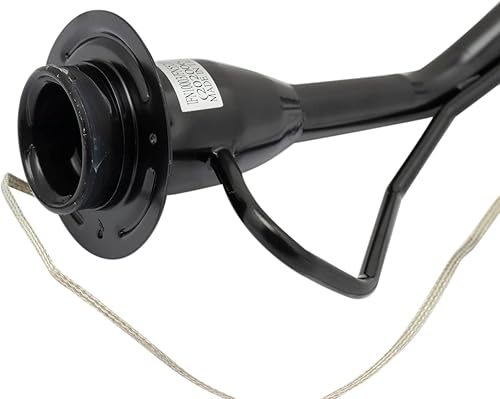 Vista 430 de TRQ Cuello de llenado de depósito de combustible negro compatible con Toyota Sienna 2004-2010