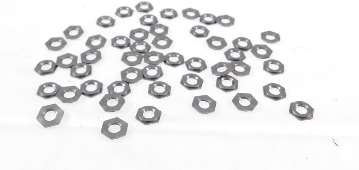 50 Pack Flush Nut 10-32 Press-In Sheet Metal Fasteners F-032-1