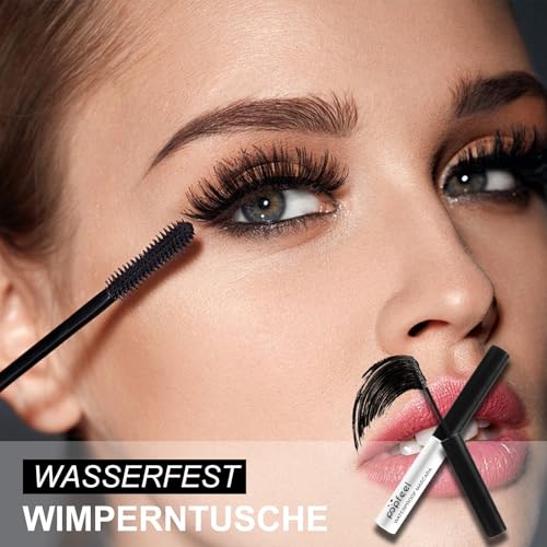 Make Up Set, Muss Man Haben All-In-One Auge Makeup Set Für Frauen Mädchen, Schminkset Inklusive Lidschattenpalette, Eyeliner, Augenbrauenstift, Wimperntusche, Augenbrauenschablone & Lidschattenpinsel – Bild 6