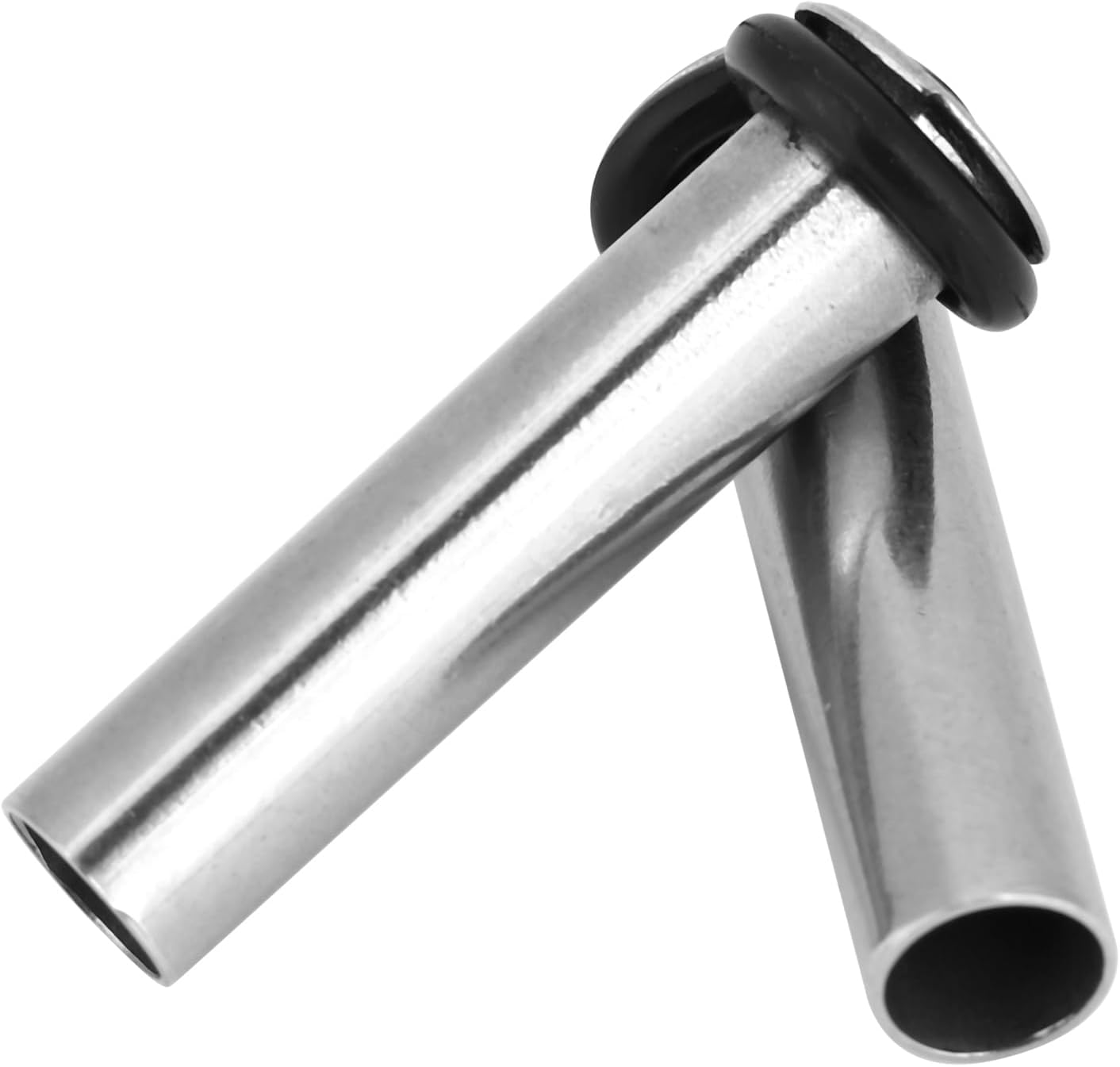 Dip Tube Gas In Tube Kit 2Pcs Gas Dip Tube, Stainless Steel Gas in Dip Tube with Leakproof Rubber O, Dip Tube Gas In and Liquid Out for Homebrew Draft Beer Cornelius Corny Keg