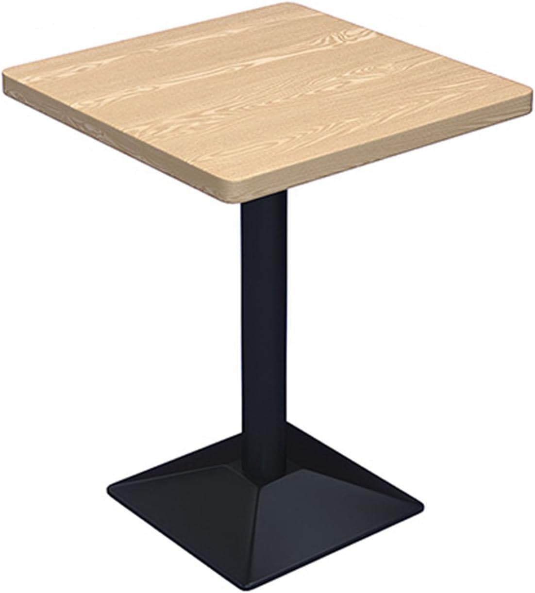 Modern Square Dining Table - Space-Saving Wooden Kitchen Table & Versatile Coffee Table for Home Café Breakfast Nook or Conference Room.