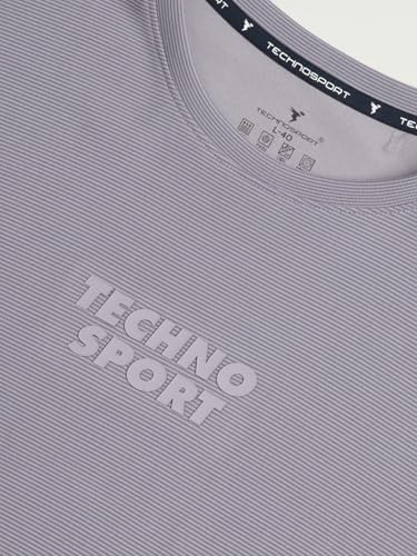 Image of TECHNOSPORT Men Printed Oversized Round Neck T-Shirt with COTFLEX, Dry Fit Sports Tee, Oversized Activewear T-Shirt for Gym, Running, Sports & Casual Wear