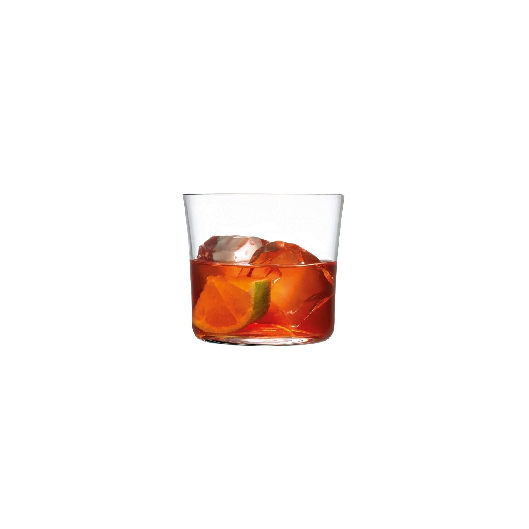 Topkapi Set 2 Bicchieri Falco Per Negroni + Jigger | Vetro Cristallo 295 Ml | Professionali E Lavabili