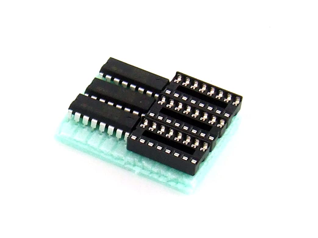 POPESQ® 3 pz. x ULN2003 Array di transistor NPN Darlington con Zoccolo #A24