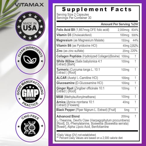 Vitamax Sciatic Nerve Support Supplement