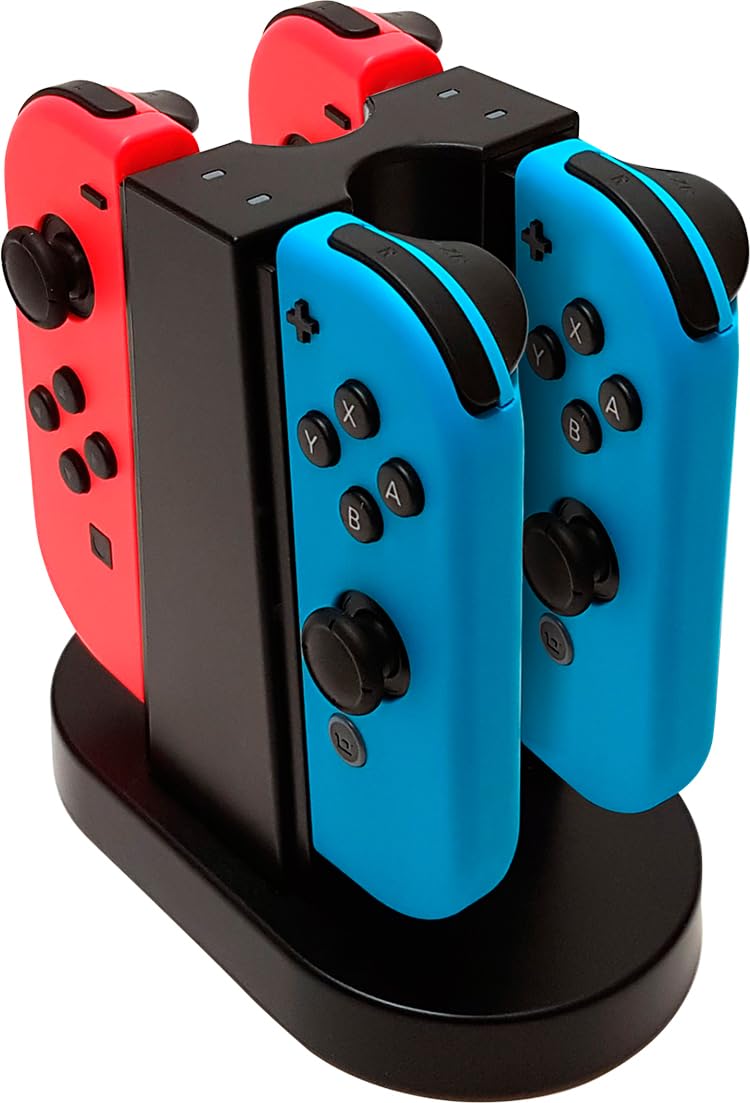 BigBen Interactive - Base De Carga Para 4 Joy-Con (Nintendo Switch)