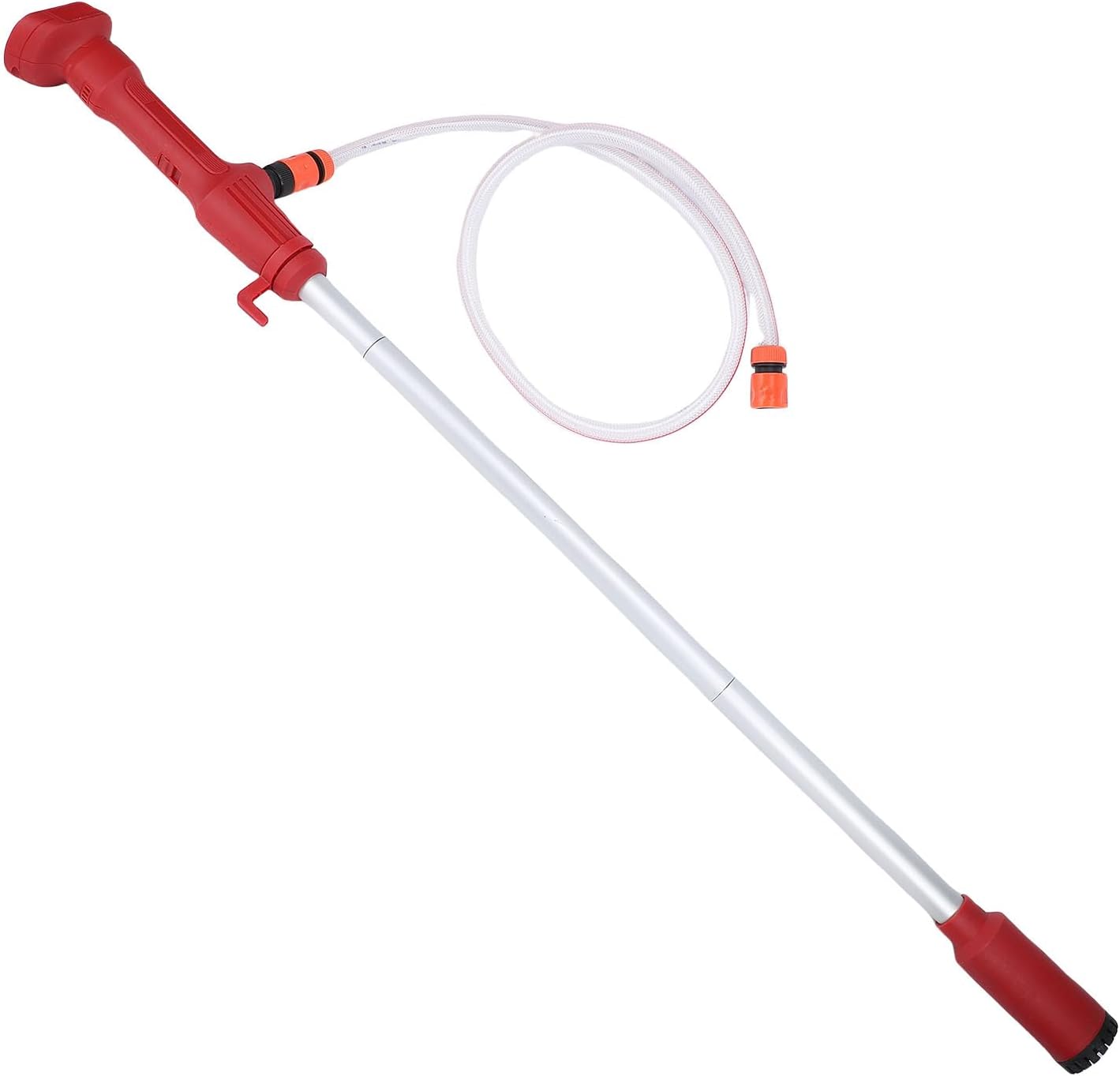 AUNMAS Cordless Stick Water Transfer Pump, Portable Utility Sump Pump Kit 554GPH 29.5ft Head with Detachable Sediment Filter, for Pool Pond RV Boat Draining