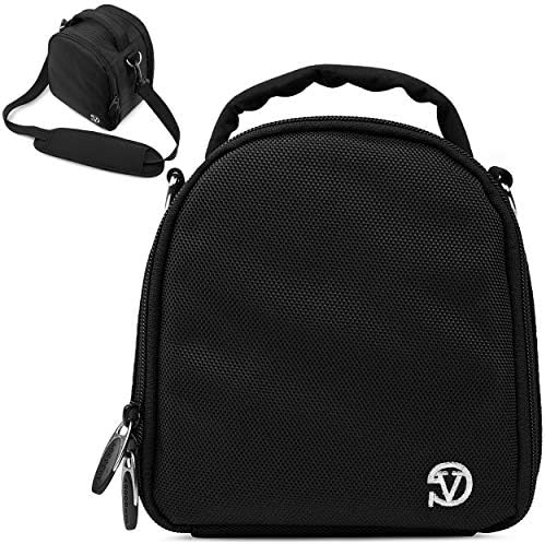 VanGoddy Laurel Onyx Black Carrying Case Bag for Panasonic LUMIX Series Cameras
