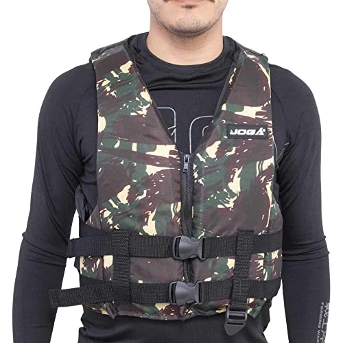 Colete Salva Vidas Flutuação Camuflado Wave Jogá Tamanho:90kg;Cor:Camuflado