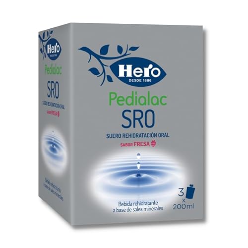 Pedialac Hero Suero Rehidrat 3X200 Fresa