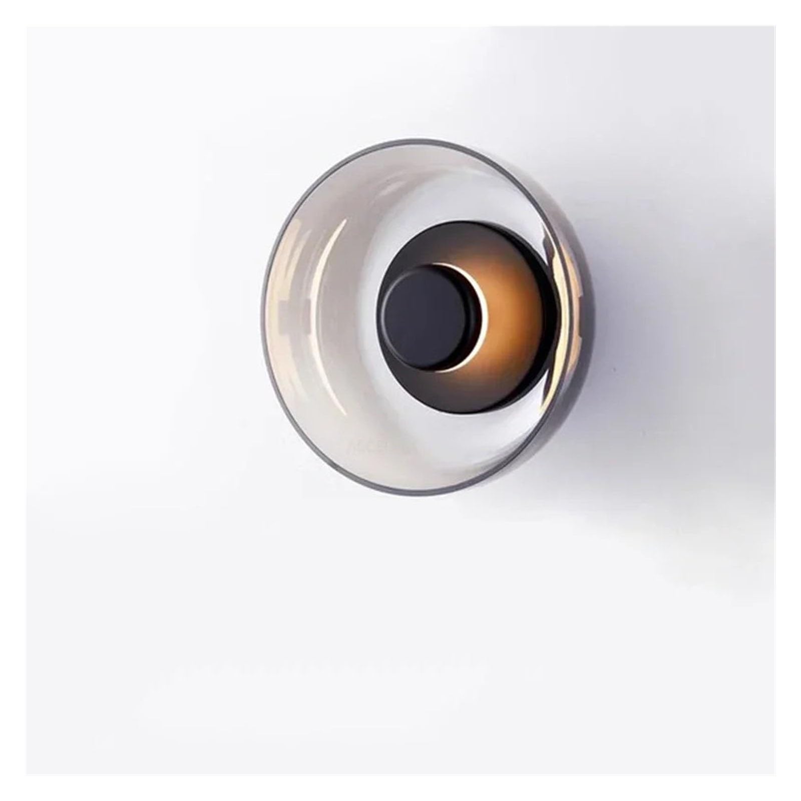 Luces de techo creativas for dormitorio con lámpara de pared de cristal 8