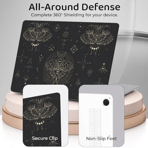 Image of MOCA Case Compatible with MacBook Air 13 inch M5 M4 M3 M2 2026-2022 Hardshell Cover for MacBook Air 13.6, A3449 A3240 A3113 A268