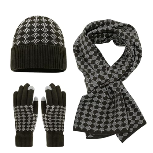 Ensemble bonnet écharpe gant chaud pour vos sorties et balades hivernales