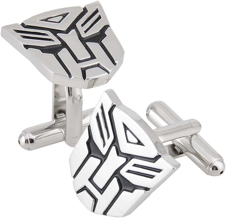 GoodBZ Transformers Optimus Prime Cufflinks Black and Silver