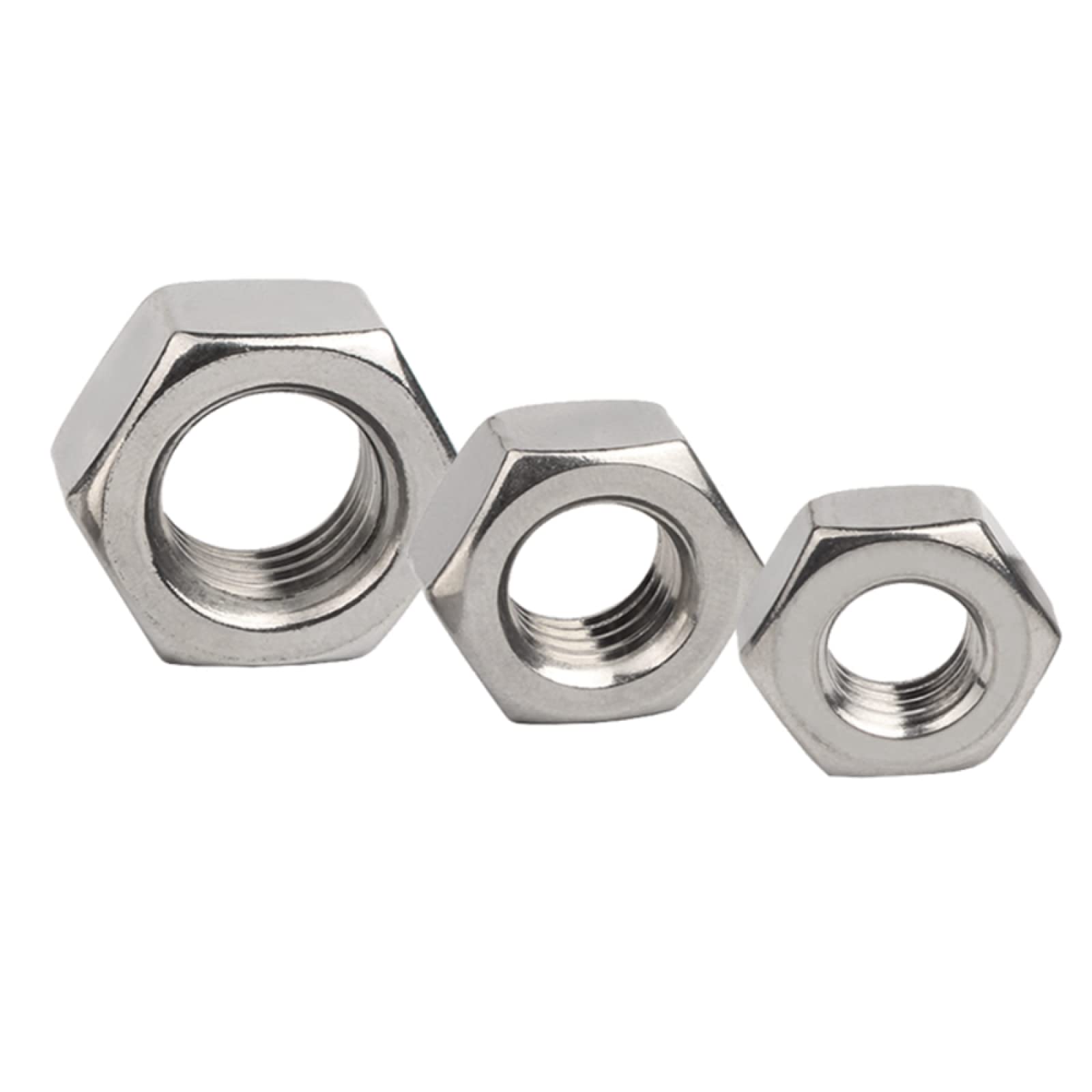 Dadi 5/8-11 304 Dadi Esagonali In Acciaio Inox 304 (5/8-11 - Foto 4