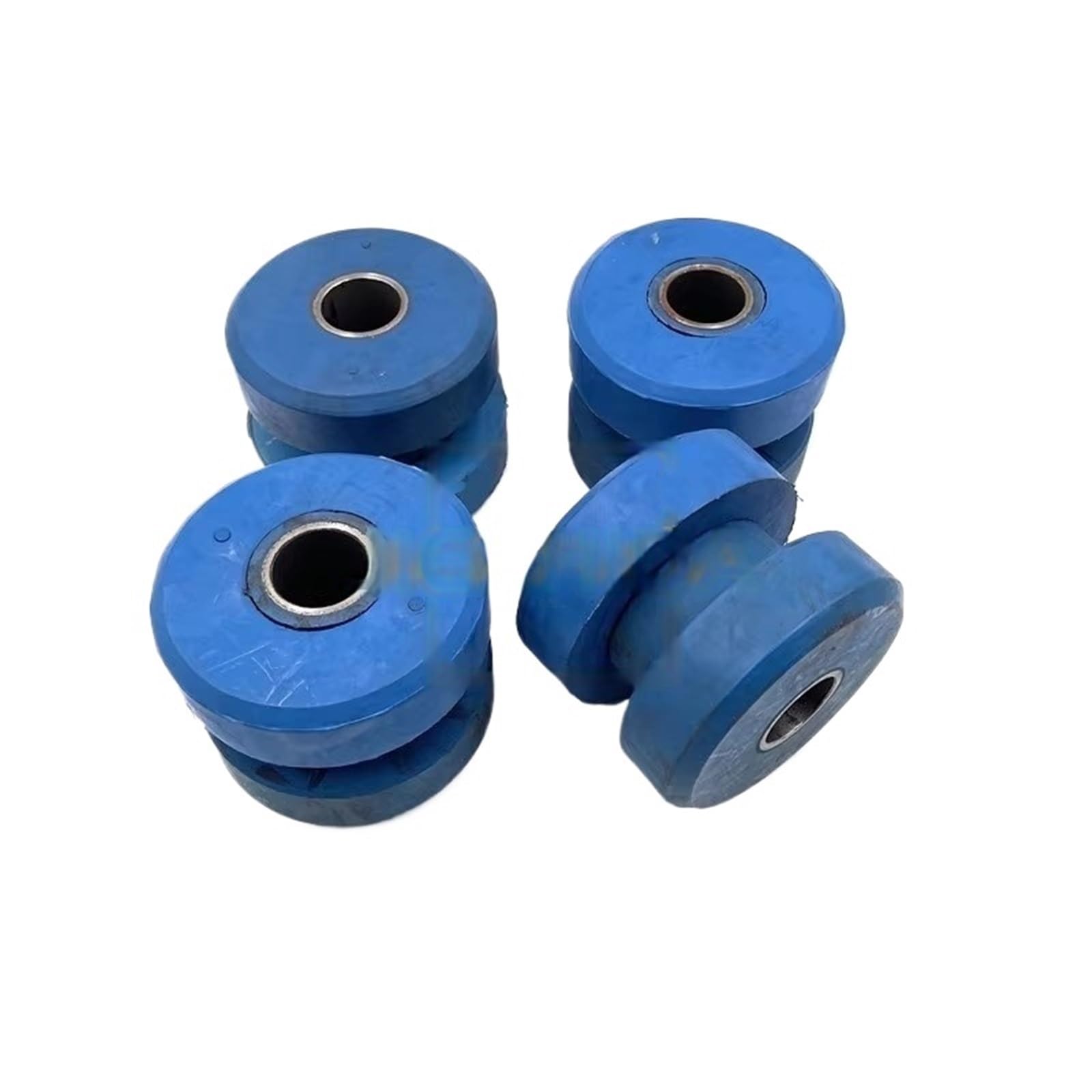 Riswekfw Blue 1Pcs Ec210 240 290B Engine Foot Rubber Shock Absorber Buffer Pad Excavator Parts Rubber Buffer Pad For Engine Foot(Blue)