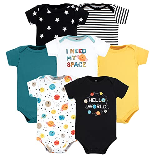 Image of Hudson Baby Baby Cotton Bodysuits 7-pack