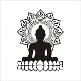 Juseko Buddha Religious Sticker 8175 Windshield Decal Winder Wall Home Decoration Design Culture