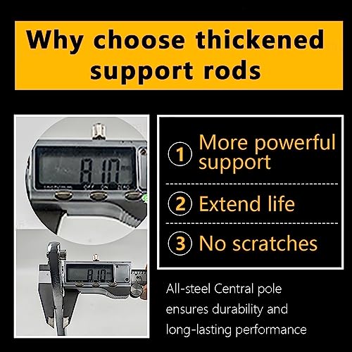 2 Packs Hand Lifting Tool Jack, Labor-Saving Arm Jack, The Height Raised By 5-100Mm, Door Panel Drywall Lifting Cabinet, Up To 220 Lb, Board Lifter, Tile Height Adjuster (0.2-3.9 Inch | Solid Rod) #TOP4