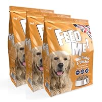 HiLife FEED ME! - Complete Dry Dog Food - Turkey Chicken Bacon Vegetables - Soft Moist & Meaty, 6kg (Packing May Vary)