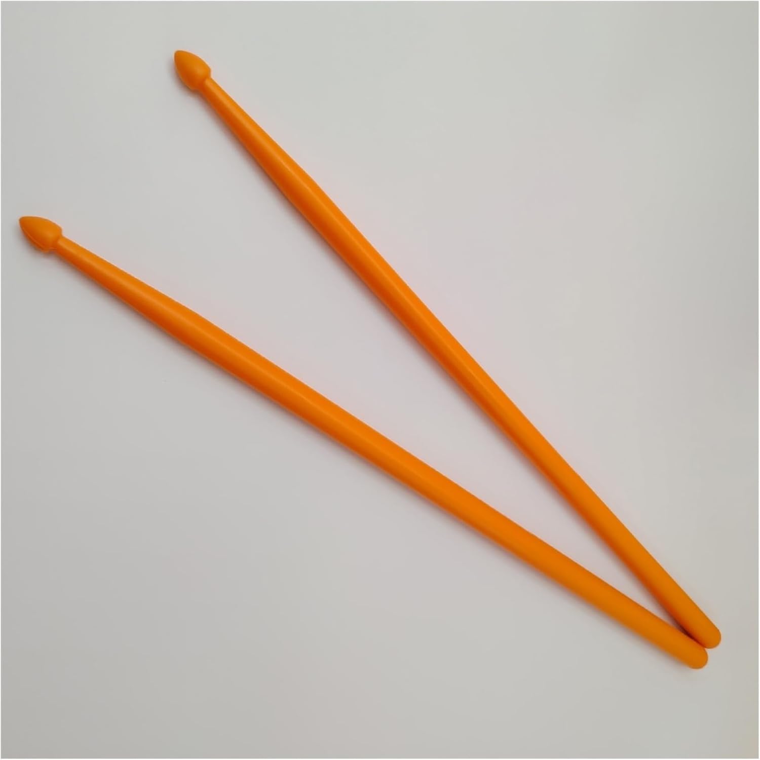 打楽器用アクセサリー 1 ペアプラスチックドラムスティック 5A カラフルなジャズドラムセットナイロンドラムスティックアクセサリー