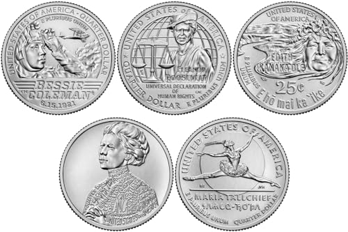 2023 P, D BU American Women Quarter 10 Coin Set Uncirculated