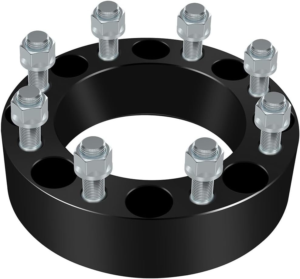 ECCPP 4PCS 2" Wheel Spacers 8 Lug 8x170mm to 8x170mm Wheel Spacers Kits 130mm with 14x2 Studs fit for 2000-2002 for ford Excursion| 1999-2002 for ford F-250 Super Duty