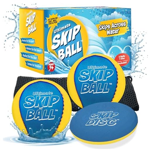 Ultimate Skip Ball (2 pack + skip disk)
