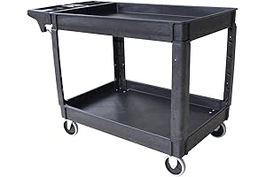 Heavy Duty Industrial Carts for Your Toughest Tasks: MaxWorks 80858 Utility Service Cart