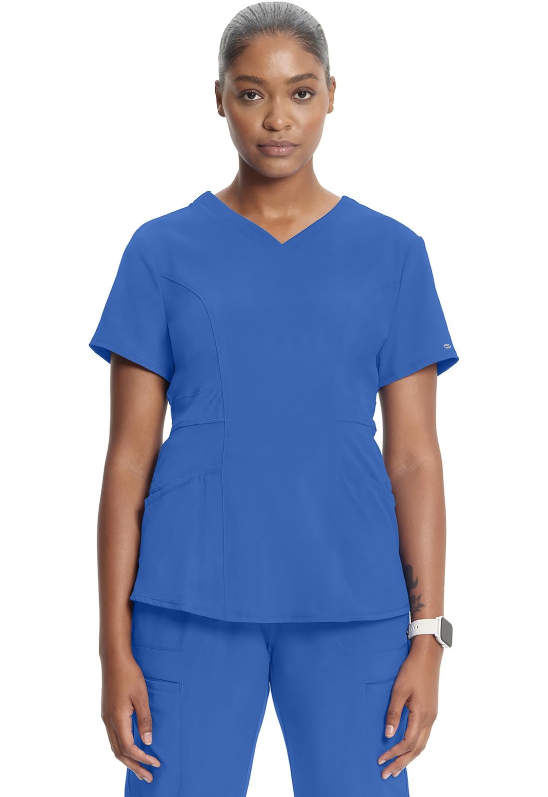 Infinity Cherokee V-Neck Womens Nurse Scrub Top 4-Way Stretch Superior Performance and Comfort CK623A