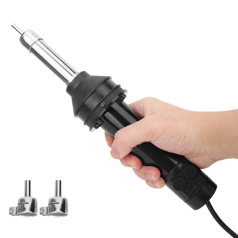 Pistola de aire caliente de temperatura ajustable, herramienta de reparación de teléfonos portátil | Herramienta calefactora compacta para desoldar, reparación de productos electrónicos y aplicaciones de bricolaje