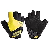 Material.: Se usa zurra artificial en estos guantes ciclismo para adaptarse y controlar al manillar de la bicicleta bien; La tela de arriba (la del color azul o rojo o verde..) es finísima para evitar sudor en las manos y son flexibles y ligeros.