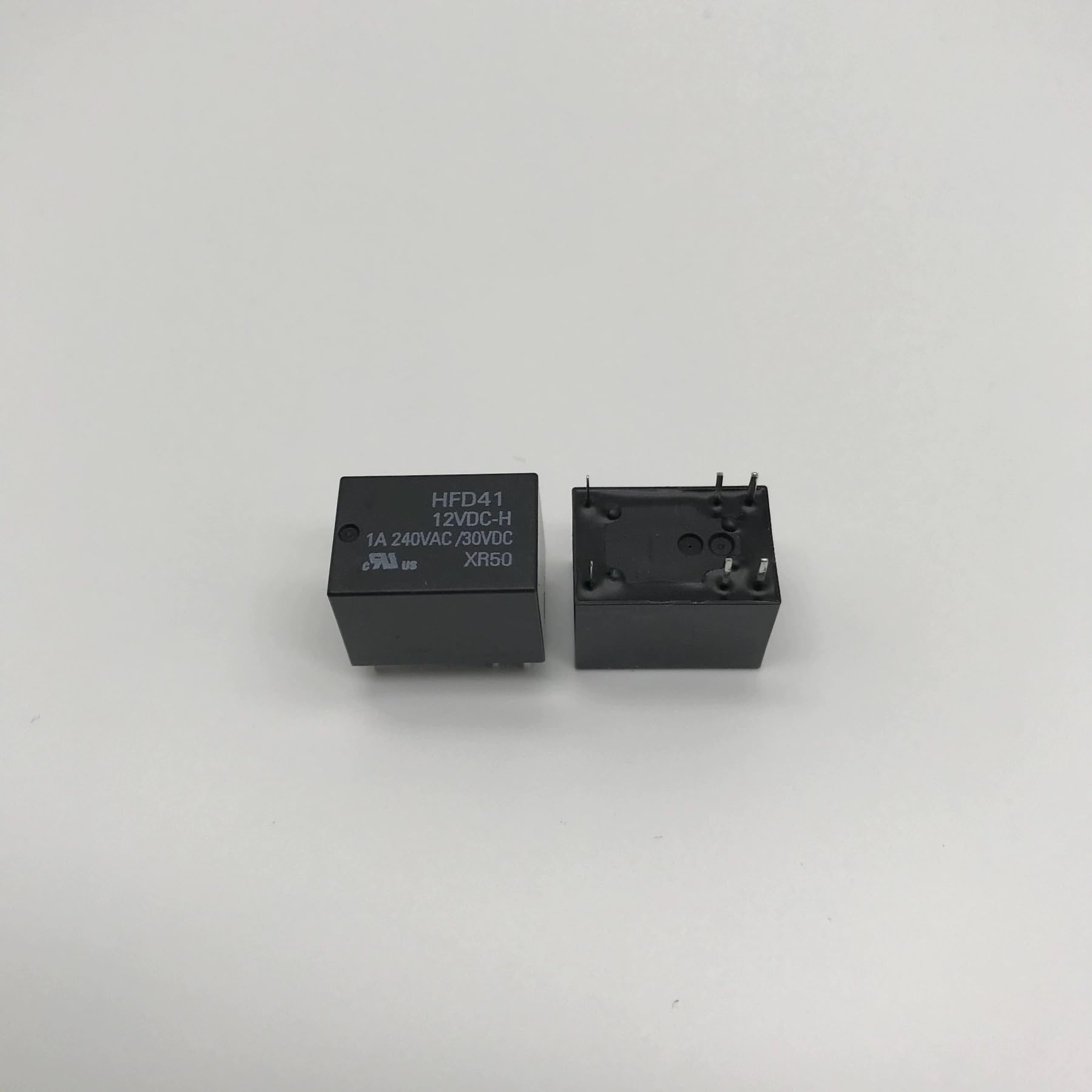 YLQUXEUV HFD41-012-H Relay HFD41-12VDC-H One set conversion 6-pin 1A240VAC 200MW