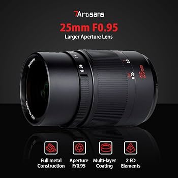 7artisans 25mm F0.95 (APS-C 富士Xマウント) 7Artisans 25mm f0.95 – Official 7Artisans Store