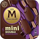 Magnum Helado bombón Mini Double Chocolate 55ml x6