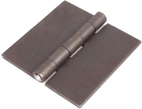 Heavy Duty .120 Leaf Thick X .250 Pin Butt Hinge in Stainless, Steel, or Aluminum Weld-On or Bolt On Without Holes. Steel, 5 inches X 5 inches