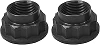 2PCS Front Axle Shaft Hub Nuts for Toyota Lexus Scion - OEM 90177-22001 90080-17238 Rust-Proof Steel M22x1.5