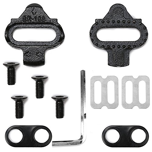 Colorgo SPD Cleats For Shimano Pedals SM-SH51 Mountain Bike Cleats Fit All Shimano Cycling Shoe