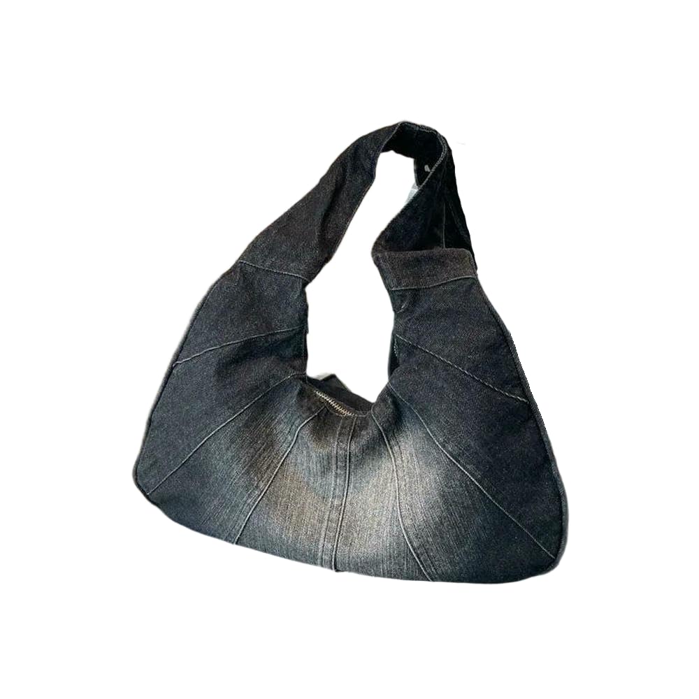 GLDFW - Borsa a tracolla in denim alla moda, da donna, per il tempo libero, per il tempo libero