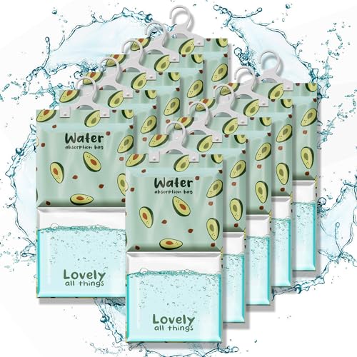 WONDERSALES - Bolsa Antihumedad Armarios Pack 10 - Absorbe Humedad para Ropa y Habitacion - Deshumificador Eliminador de Olores para Colgar - Absorbentes de Humedad para Olores Desagradables (Green)