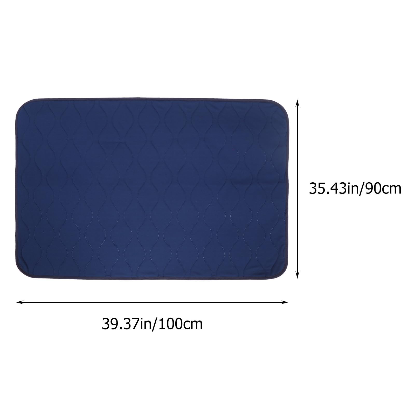 MAGICLULU Almohadilla de Orina para Adultos Cambiador Reutilizable de Tela Azul, , Lavable y Antideslizante, para Pet, Cambiador de Pañales y Cojín